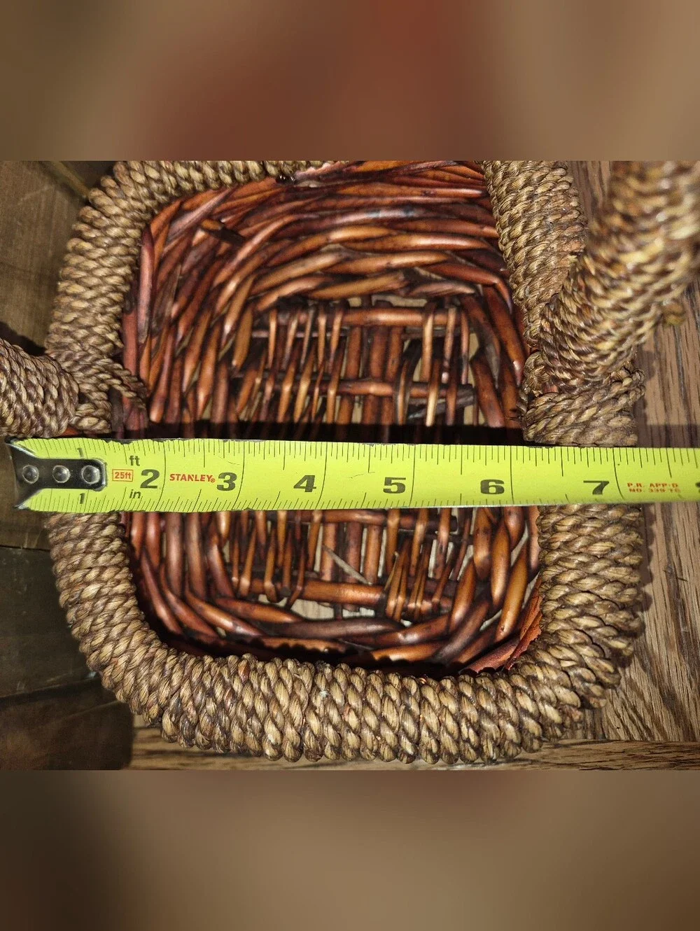 Vintage Wicker Storage Lot Of 3